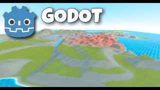 Godot 4 Procedural Island Generation With Procedural Caves [upl. by Oretos988]