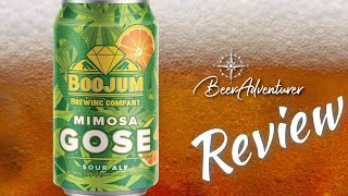 Mimosa Gose  Boojum Brewing Co  Beer Review [upl. by Mitzi]