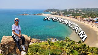 Ep 01 Kovalam Beach Kerala ❤️ Trivandrum tourist places  Light house Beach Kovalam  Kerala Story [upl. by Ademla599]