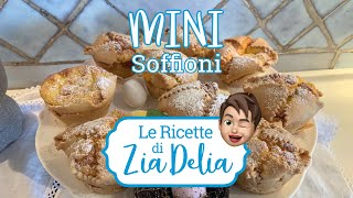 MINI SOFFIONI di Pasqua  Le RICETTE di ziadelia [upl. by Nirihs]