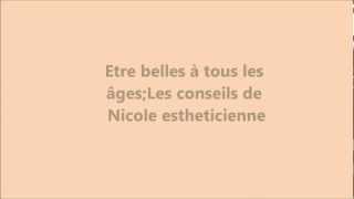 Etre belles à tous les âges Les conseils de Nicole  esthéticienne Recette dune eau florale [upl. by Zenda]