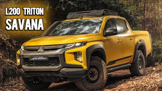 ALL NEW 2023  2024 MITSUBISHI L200 TRITON SAVANA  FIRST LOOK amp SPECS REVEALED [upl. by Aimit]