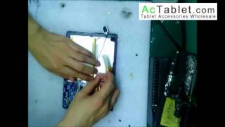 How an Allwinner A13 Q88 MID Android Tablet PC is made Assembly [upl. by Ttam23]