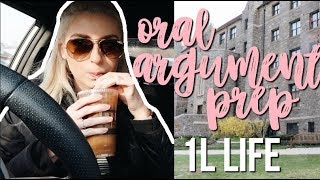 MY FIRST ORAL ARGUMENT 😭Law School Vlog [upl. by Photina91]