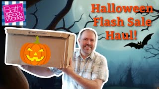 Bath and Body Works Halloween Flash Sale Haul [upl. by Lombardo]