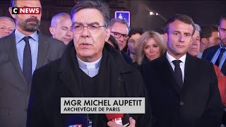 Incendie de NotreDame  grande émotion au sein de la communauté catholique [upl. by Eeryt]