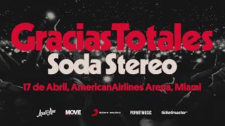 Gracias Totales  Soda Stereo Tour 2020 [upl. by Inacana644]