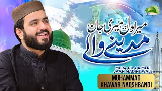 Mera Dil Aur Meri Jaan Madine Wale  Muhammad Khawar Naqshbandi  New Naat 2024 [upl. by Yssirhc205]