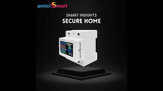 amiciSmart Wifi 8 in 1 Digital Energy Meter [upl. by Aleel]