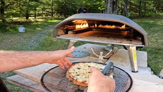 White Pizza in Ooni Koda 16 Pizza Oven [upl. by Curkell80]