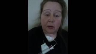 Thyroglossal duct cyst surgery 24 hours post Op [upl. by Reed]