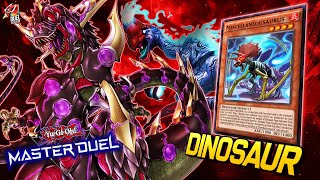 DINOSAUR DECK 🦖  Replays 🎮  Decklist ✔️  Master Duel [upl. by Kaz858]