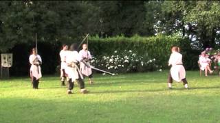 Medieval Martial Arts Exibition Liberi Lusenta 12 [upl. by Dabbs]