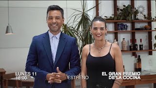 Chino Leunis y Mica Vázquez conducen El Gran Premio de la Cocina  ESTRENO LUNES 11  ElTrece PROMO2 [upl. by Josias911]