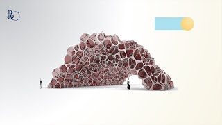 Voronoi 3D Pavilion [upl. by Atipul982]