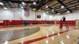 Herricks vs Syosset 7th grade girl volleyball 4th set Nov 26 [upl. by Ynattirb921]