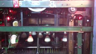 Duckpin Bowling Pin Setting Mechanism 1 [upl. by Benco339]