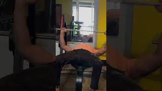 bench chest press motivation viralvideo gymexercises gym gymworkout [upl. by Enirroc207]