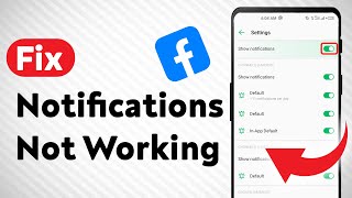 How to Fix Facebook Notifications Not Working Updated [upl. by Airamanna824]