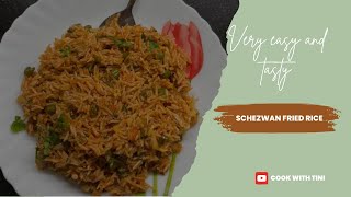 Quick Schezwan Fried Rice Recipe [upl. by Caye]