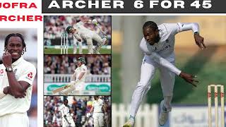 Jofra Archers takes 6 Wickets england englandcricket jofraarcher archer australia highlights [upl. by Bartholomew]