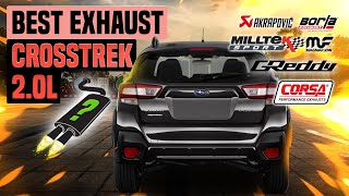 Subaru Crosstrek Exhaust Sound 20L 🔥 UpgradeModsModificationNamelessReviewTurboBorlaaFe [upl. by Pelson]