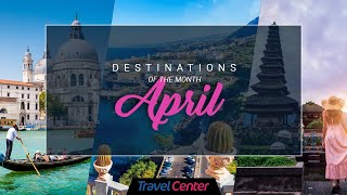 Best Places To Visit In April  April Holiday Destinations [upl. by Petula421]