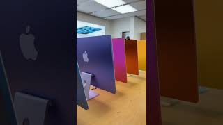 These new iMac Colors tho 🔥 apple imac2024 mac M4iMac imacm4 [upl. by Shig]