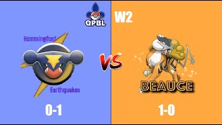 QPBL Season 7  Week 2  Hemmingford Earthquakes vs Beauce Raikous [upl. by Dove252]