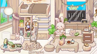 AVATAR WORLD AESTHETIC🏡🤎COZY APARTMENT KAWAII HOUSE MAKER IN AVATAR WORLD PAZU GAME [upl. by Anyah225]