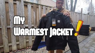 MY WARMEST JACKET  The Carhartt Yukon Extremes  A Great Winter Work Jacket [upl. by Weisbart]