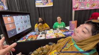 Ivan interviews Anjali Kunapanen at Chattanooga Comic 2024 [upl. by Nauqet]