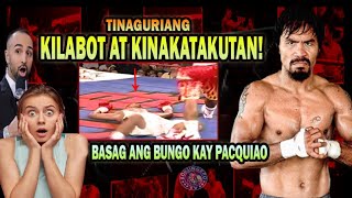 👊🇵🇭GIGIL SA SUNTOK SI PACQUIAO SA KILABOT AT KINAKATAKUTAN NA BOKSINGERO NG MGA PINOY NIKNOCKOUT [upl. by Aoket]