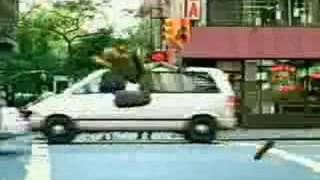 Guy get hit by 2 cars when crossing the street [upl. by Adnarram]