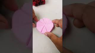 satisfying clay art clay flower making flowerart aymanart craft viral diy trending shorts [upl. by Hareehat]