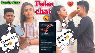 fake chatting prank on boyfriend 🥺Fake MSG amp Cheating Prank On Boyfriend 🤬 [upl. by Ciel385]