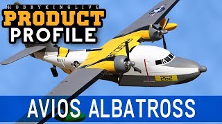 Avios Albatross Flying Boat 1620mm 637quot PNF  HobbyKing Product Profile [upl. by Holder]