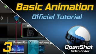 Basic Animation  OpenShot Video Editor Tutorial [upl. by Dulce]