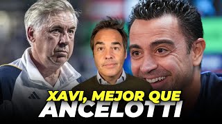 🤯 El DATO que NO SABÍAS y que CONVIERTE a XAVI en MEJOR ENTRENADOR que ANCELOTTI  Marçal Lorente [upl. by Stacee]