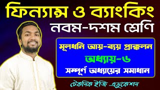 মূলধনি আয়ব্যয় প্রাক্কলন  অধ্যায়৬  নবমদশম শ্রেণির ফিন্যান্স ও ব্যাংকিং  Nine Ten Finance [upl. by Aber]