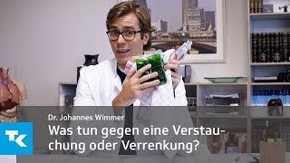 Was tun gegen eine Verstauchung Verrenkung oder Zerrung  Dr Johannes Wimmer [upl. by Haelhsa958]