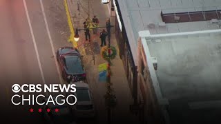 Person shot in Chicagos Lincoln Park neighborhood [upl. by Anitnerolf]