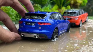 Mini Jaguar FPace  Range Rover Sport  Diecast Model Cars Unboxing [upl. by Ephrem]