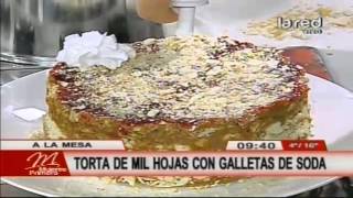 Receta Torta de mil hojas express Parte 2 [upl. by Ertnom]