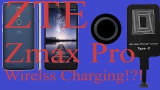 Add wireless charging to your ZTE Zmax Pro [upl. by Adiazteb940]