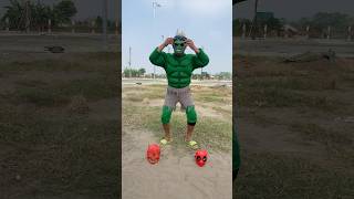 King Hulk and Deadpool Choose Mask nono  Marvel Real Life [upl. by Haswell]