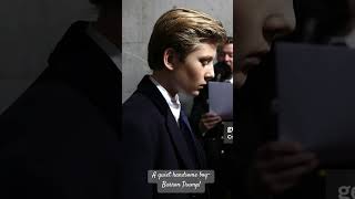 Handsome boyBarron Trump vlog trump barrontrump handsome [upl. by Warram]