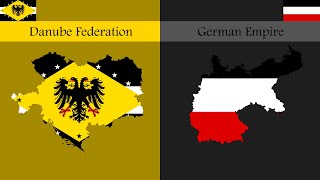 Danubian Federation vs German Empire  Country Comparison PAX EUROPAEA Lore [upl. by Thia]