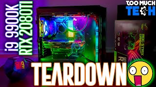 i9 9900K RTX 2080 TI Build TEARDOWN😱 with Benchmarks [upl. by Radmilla]