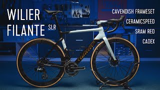 Wilier Filante SLR road race bike build Cavendish frameset  SRAM Red  Ceramicspeed  Cadex [upl. by Aitret202]